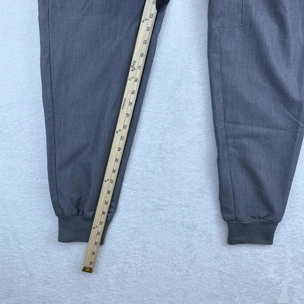 Figs Technical Collection Pants Mens XL/T Gray Jogger‎ Scrub Stretch Drawstring